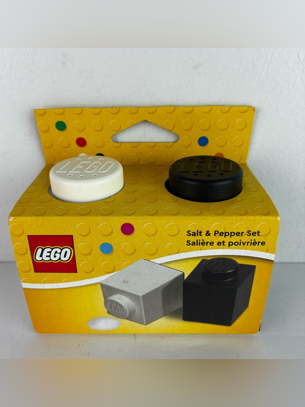 Lego 850705 NIB Salt & Pepper Shakers Set